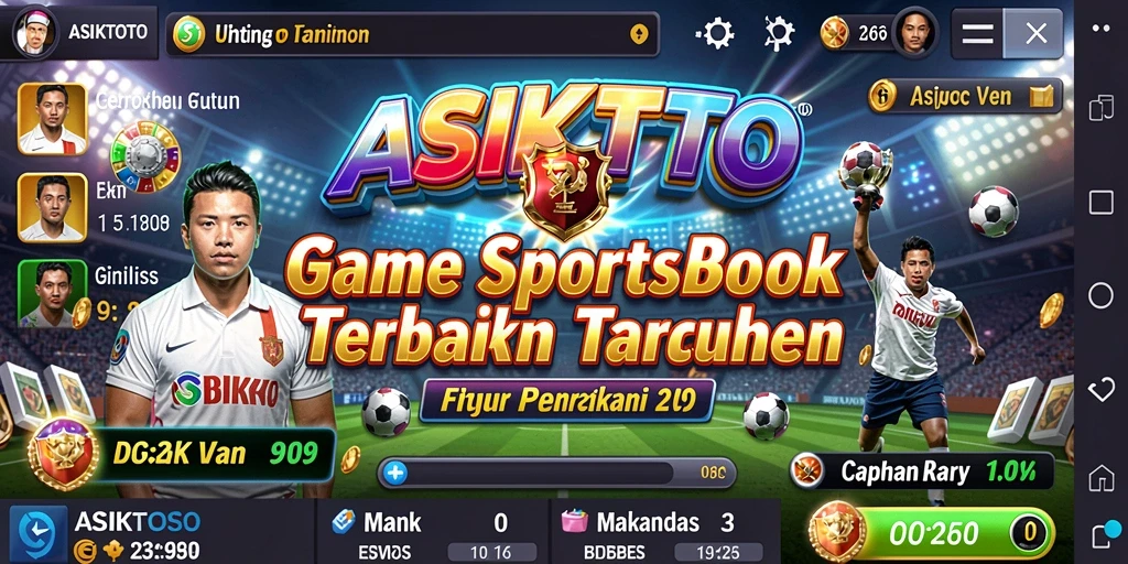 Screenshot utama ASIKTOTO menampilkan gameplay menarik dari taruhan olahraga.