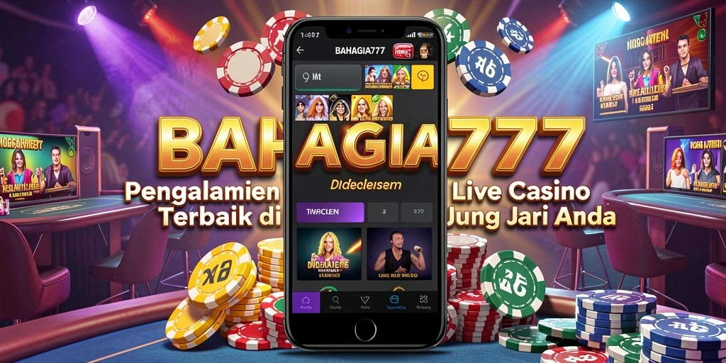 Tampilan gameplay Live Casino yang mengesankan dan interaktif.
