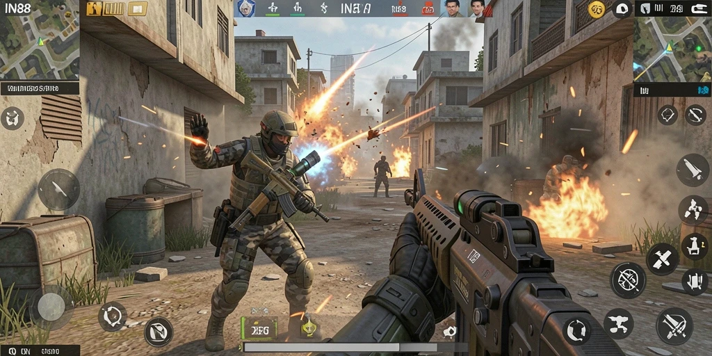 Gameplay mendebarkan dalam pertempuran intens di IN88.