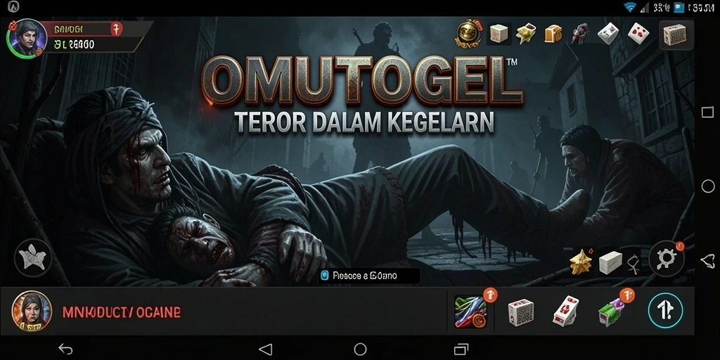 Tangkapan layar OMUTOGEL menampilkan momen mencekam dari gameplay horor.