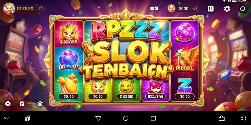 Screenshot utama RPZZZ menunjukkan aksi seru permainan slot dengan grafis menawan.