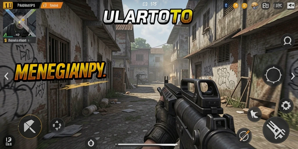 Tampilan gameplay ULARTOTO yang mendebarkan dan penuh aksi.